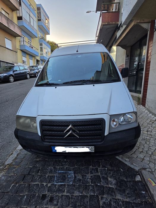 Citroën Jumpy 2.0 HDi 2007 — Avariada — Venda no estado em que se encontra