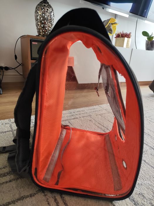 Mochila de transporte para cães e gatos