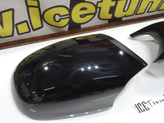 Capas / carcaça de espelhos em preto piano brilhante para BMW E90, E91, E92, E93 LCI M3 Look, E81, E82, E87, E88 LCI M1 Look 2010-2014