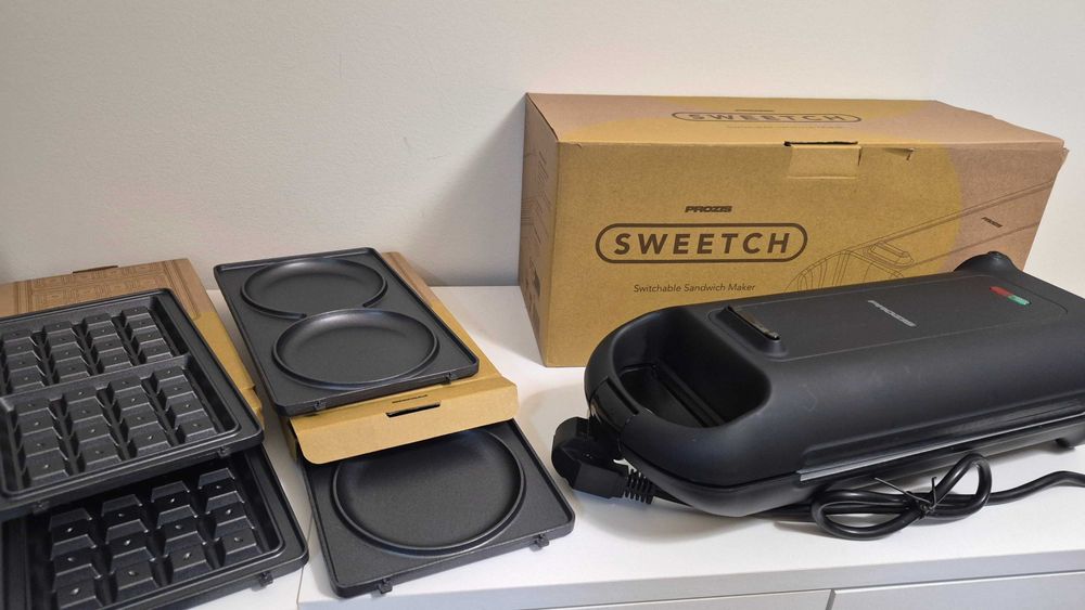Prozis | Sweetch – Sanduicheira Elétrica c/3 cj placas removíveis