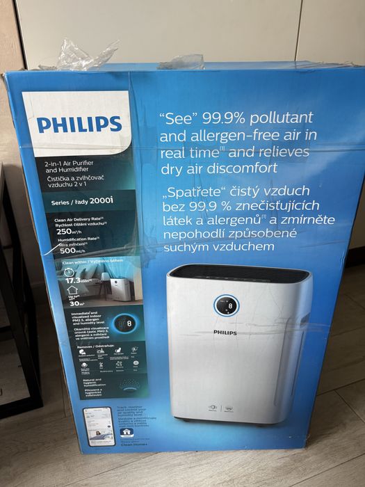 Очисник і зволожувач повітря philips ac 2729