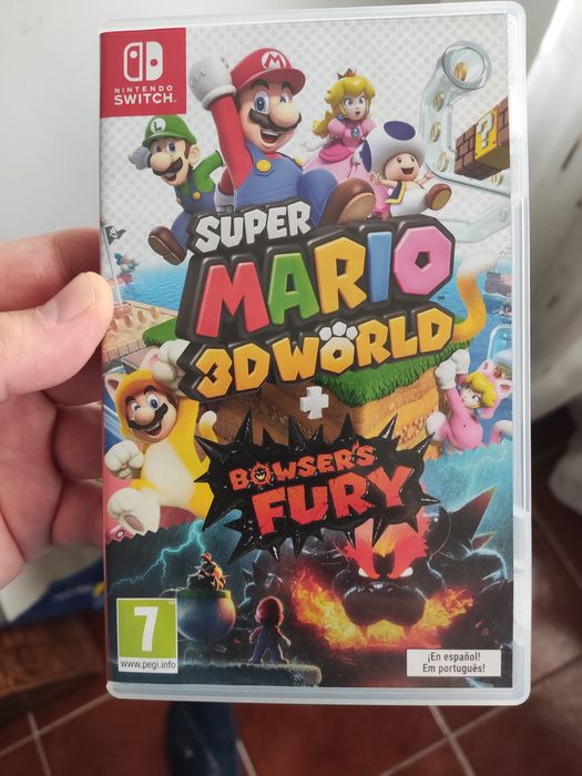 Jogo Super Mario 3D World + Case SWITCH Oled - Videogames - Vila Bertioga,  São Paulo 1252032619
