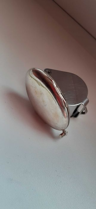 Wisiorek-sekretnik z łańcuszkiem 68 cm srebro 925.