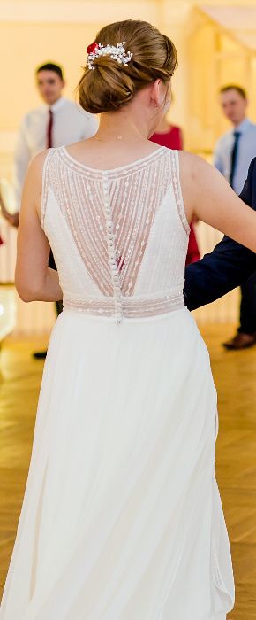 Suknia ślubna offwhite