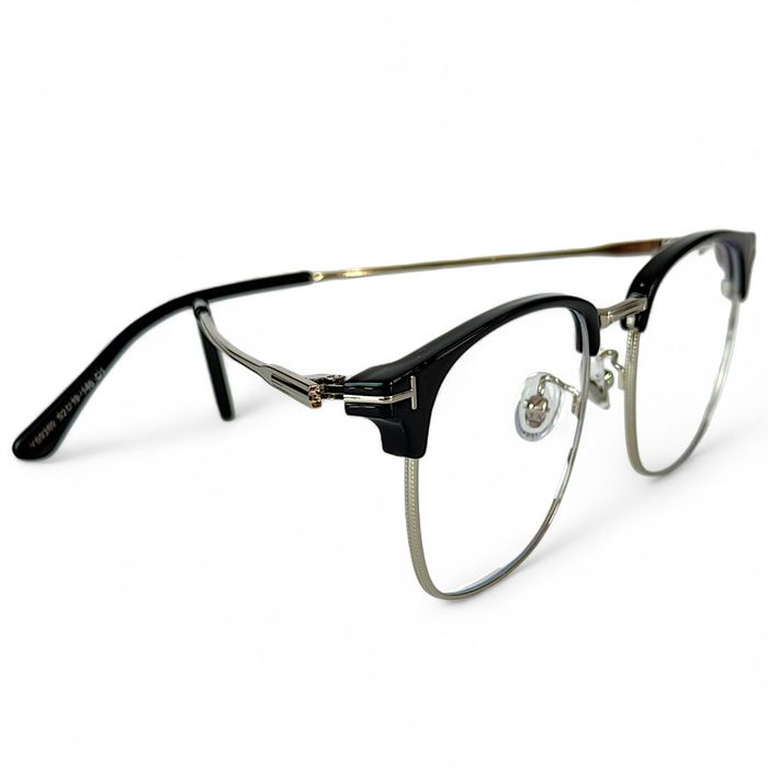 Okulary Do Komputera Blue Light Nerdy Czarny Srebrny Unisex