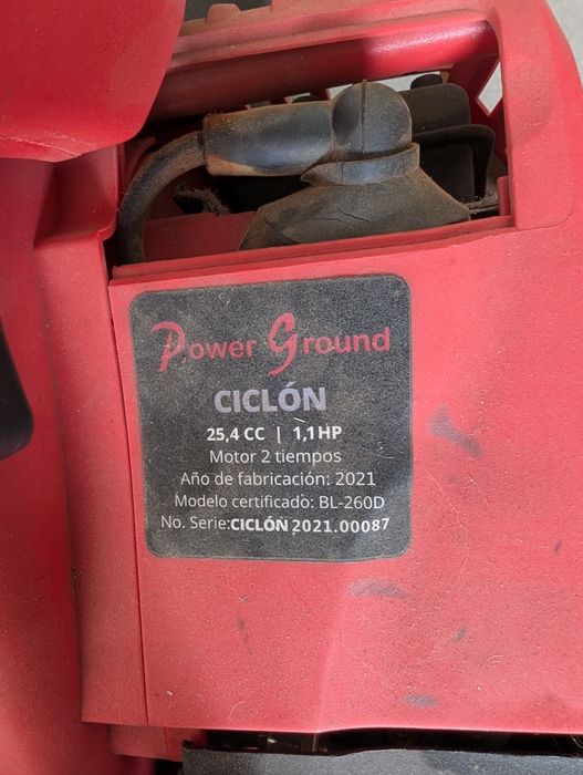 Aspirador/Soprador de Folhas a Gasolina