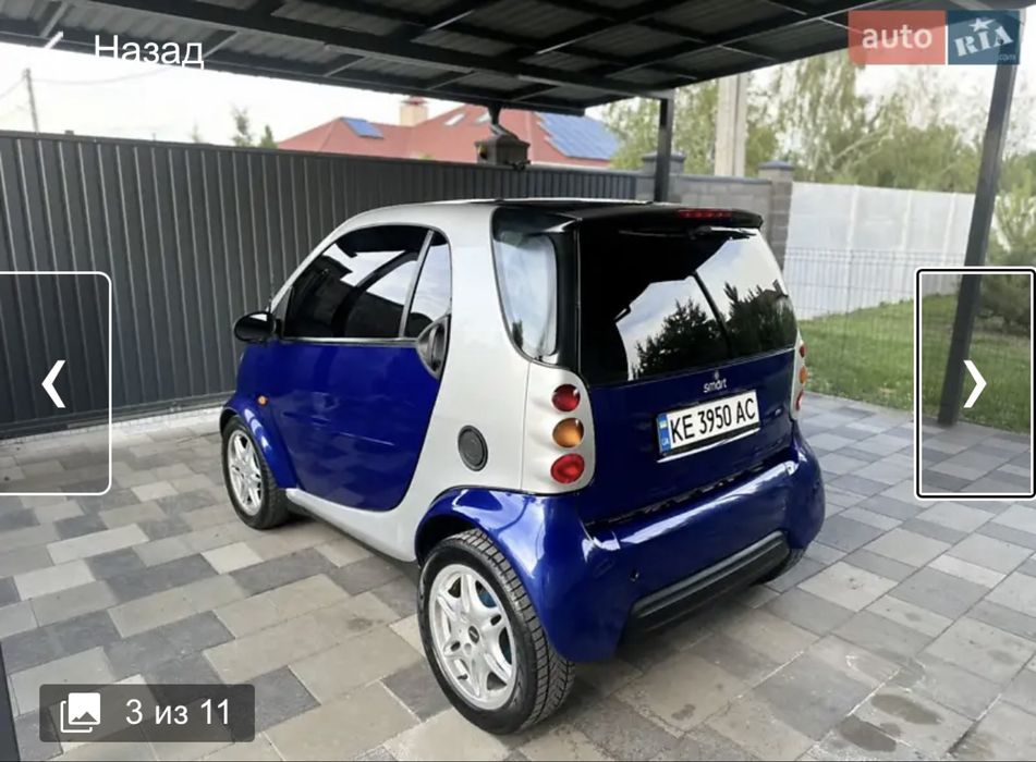 Продам Smart Fortwo 450