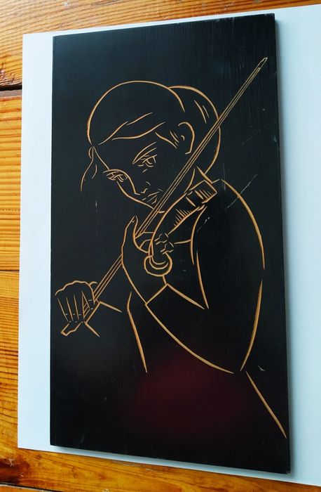 Картина різьблення по дереву СССР