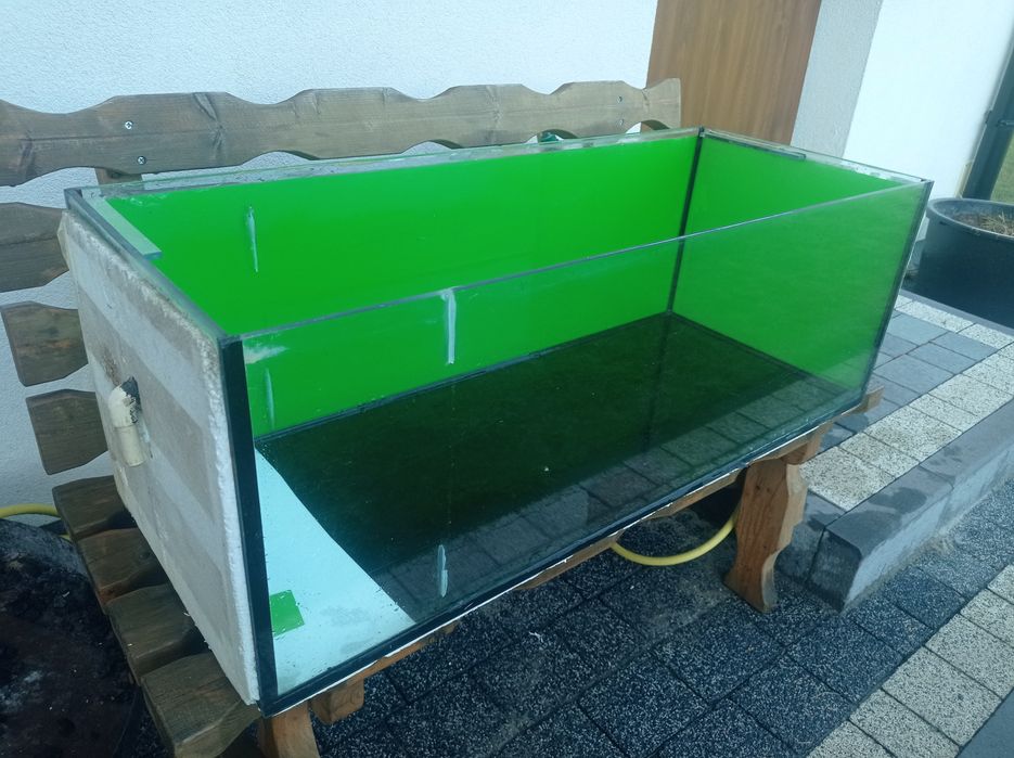 Akwarium Niskie 141L 98x40x36 pod SUMP / Zbiornik Techniczny z hydrauliką