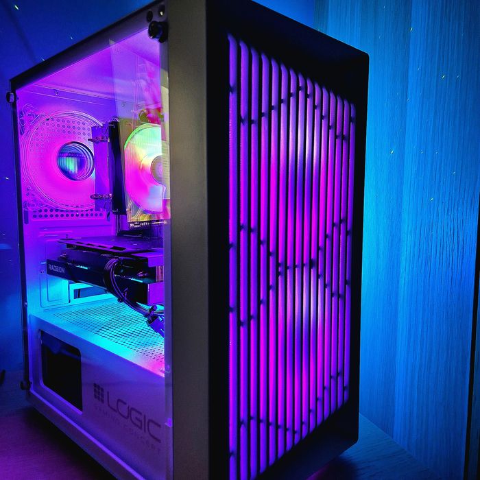 Komputer RX6600XT/rtx3060ti/r5 5500/16gb ram/ARGB/Gamingowy Okazja w10