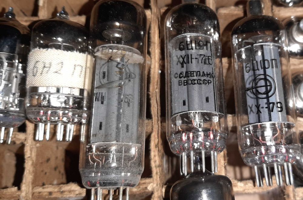 Радиолампы 6Н3П, 6Н2П, 6Ц19П, 6Ц10П