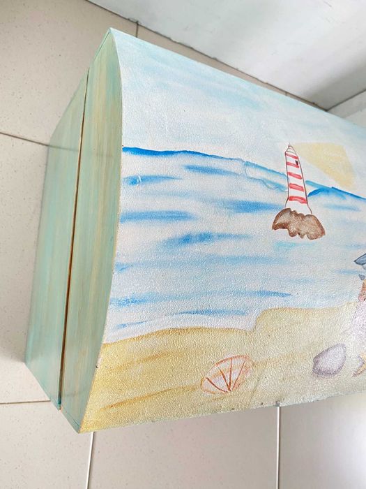 Arca em madeira muito gira