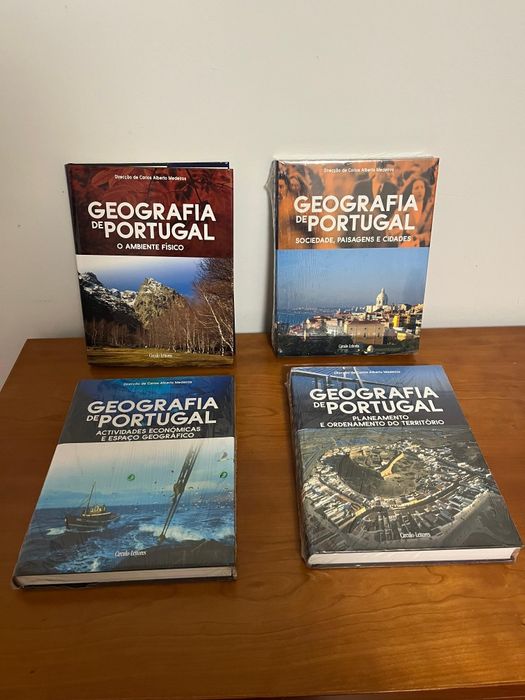 Geografia de Portugal - Coleção Completa/4 Volumes (SELADOS)