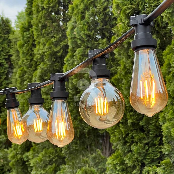 ОСВЕЩЕНИЕ для кафешок, гирлянда с лампами