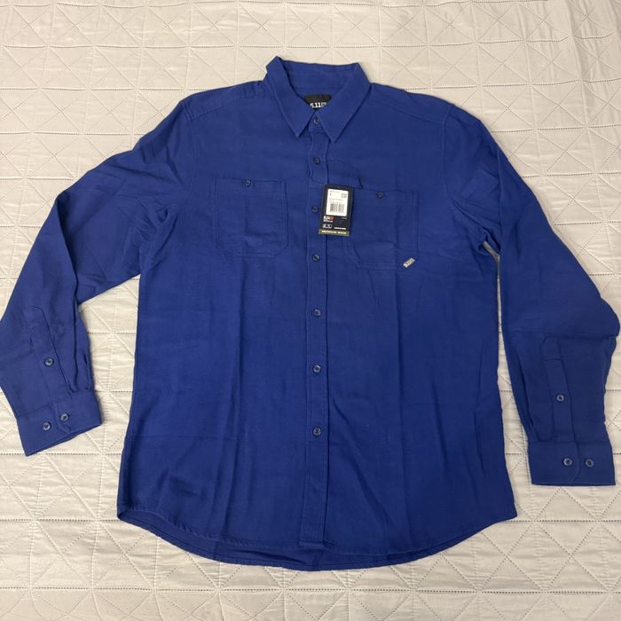 Сорочка 5.11 tactical Silverwood Flannel Plaid Long Sleeve Shirt розмір L,XL
