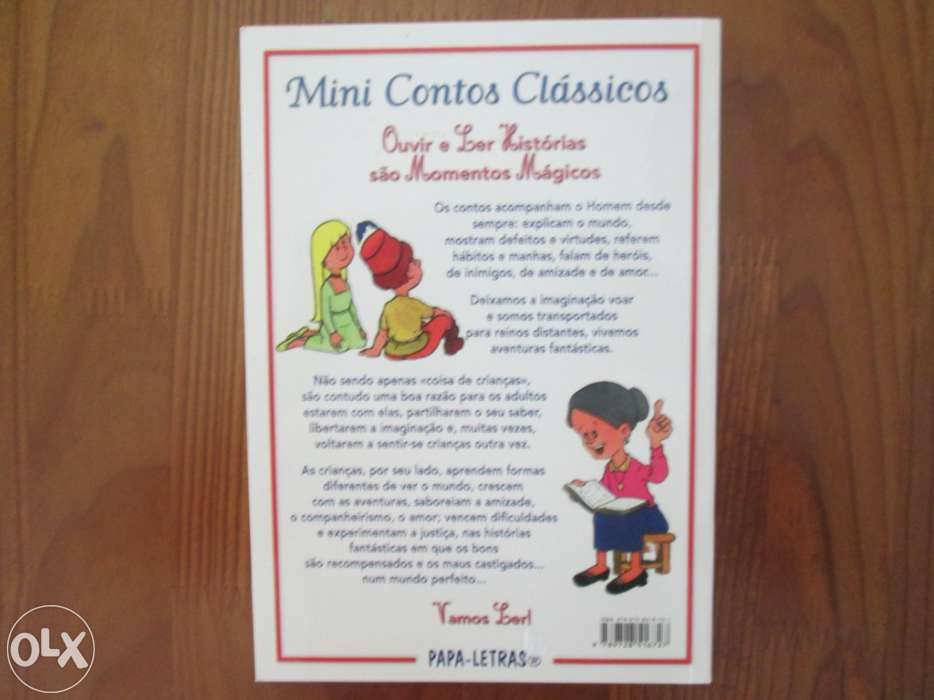 Vendo livro infantil "Mini Contos Clássicos", editora Papa-Letras