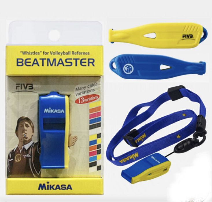 Оригінальний професійний офіційний свисток Mikasa Beatmaster BLY
