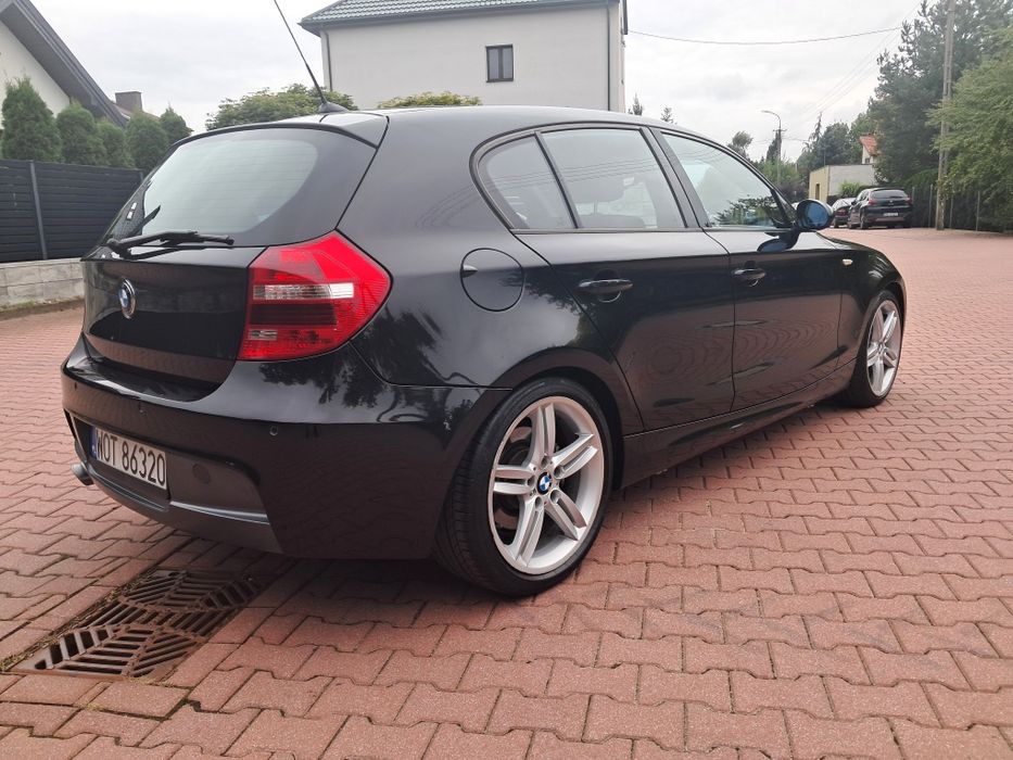 BMW E87 120d 177KM  *M Pakiet*Czarna*Alu 18*
