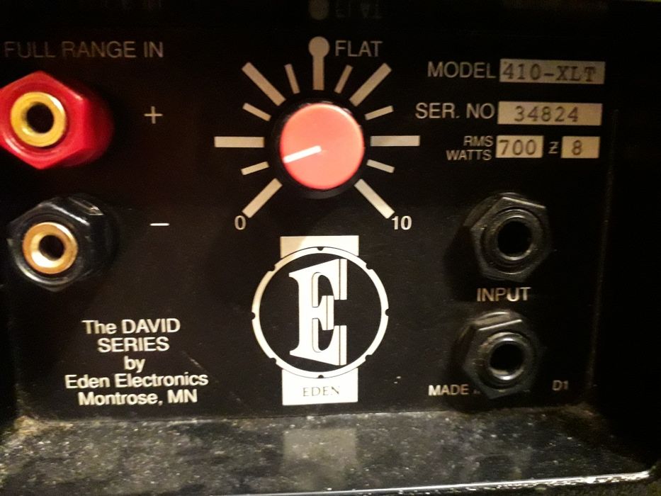 Kolumna basowa David Eden 410 XLT Zamiana