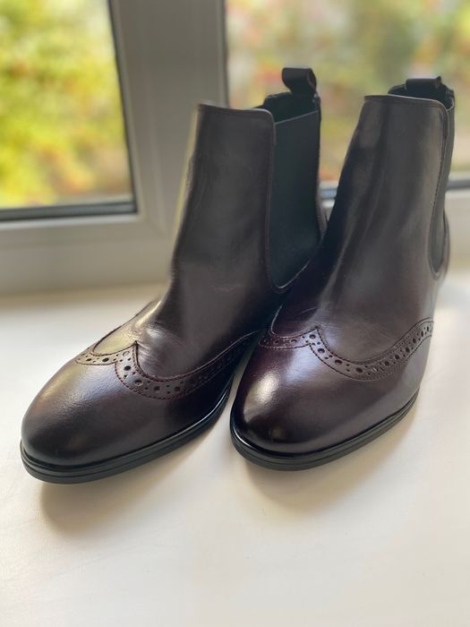 Шкіряні ботинки Zara 39р.