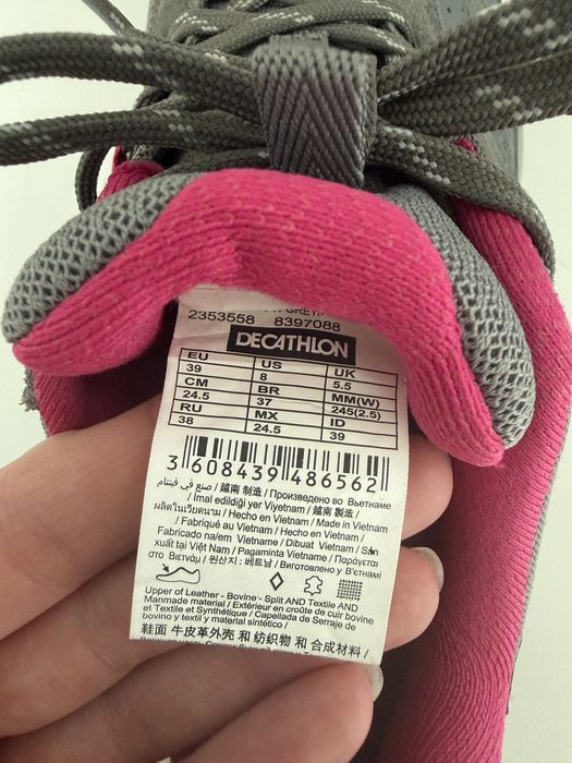 Buty turystyczne damskie Quechua MH100