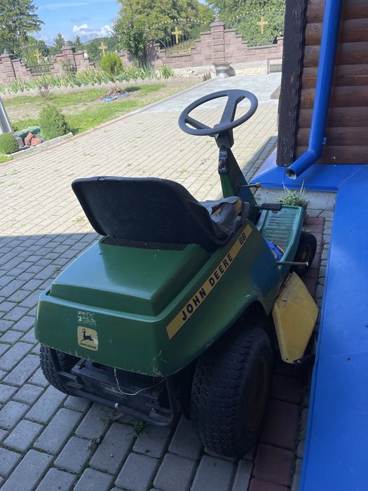 Трактор газонокосарка john deer 68