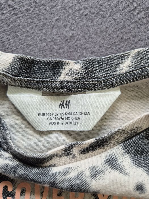 H&M krótka koszulka 146/152