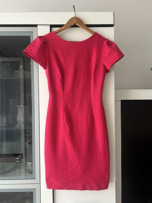 Elegancka sukienka fuksja mohito