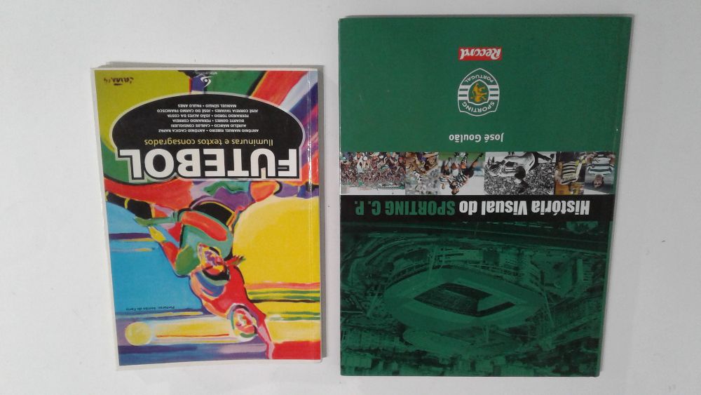 Diversos livros sobre Futebol