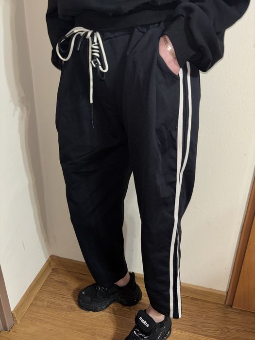 Włoskie dresy lampas Uni s m l XL luźne