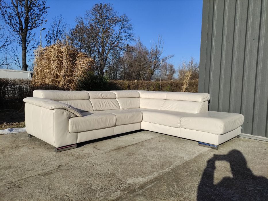 Skórzany narożnik/ rogówka/wypoczynek-skóra naturalna! Ewald Schillig