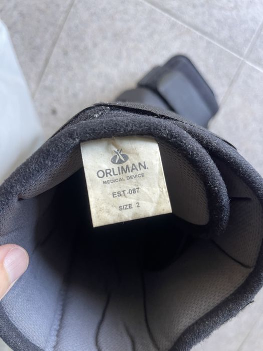 Bota tipo walker para recuperar fractura pé