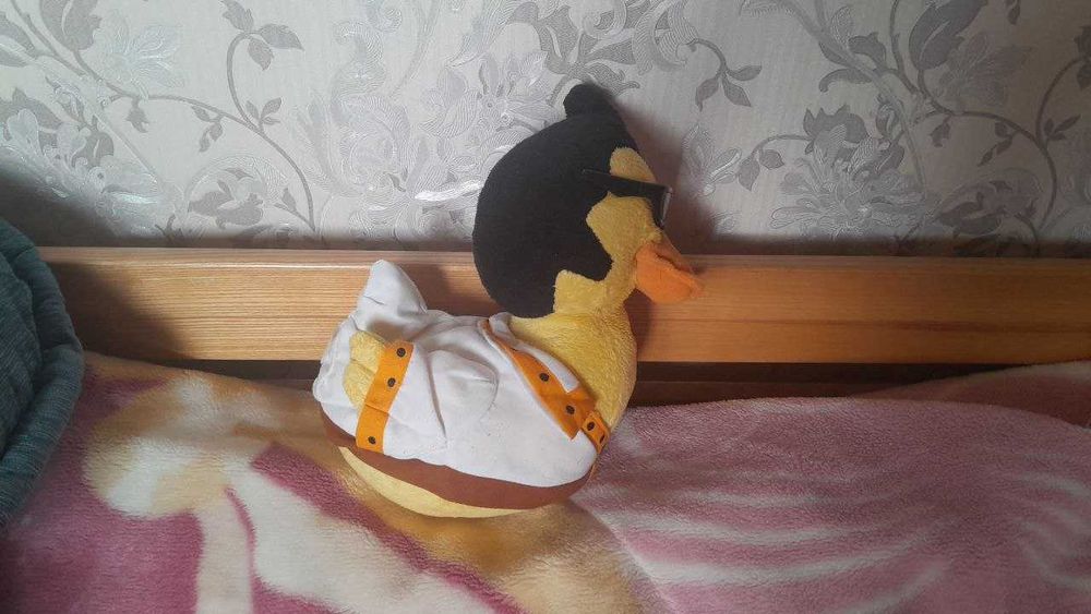 Мягкая игрушка утка