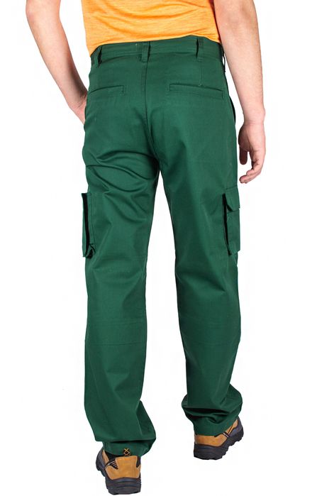 Spodnie Robocze Bhp Ochronne Z Kieszeniami W36 L34.