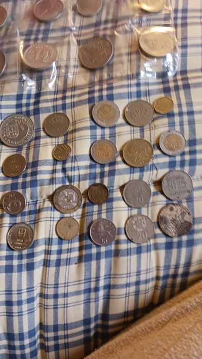 Moedas antigas escudos