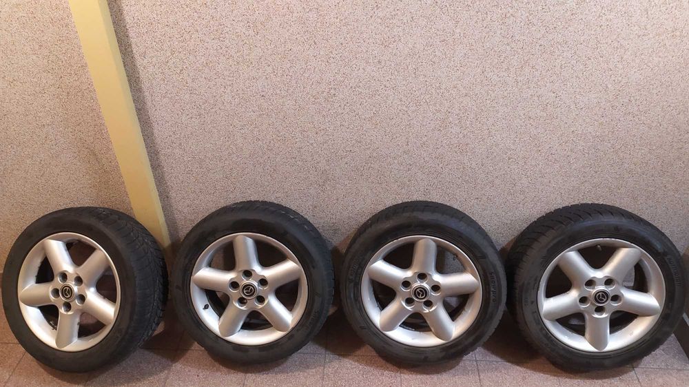 Alufelgi Mazda 6 Alu opony zimowe Kormoran 205/55/16 2017 stan b.dobry