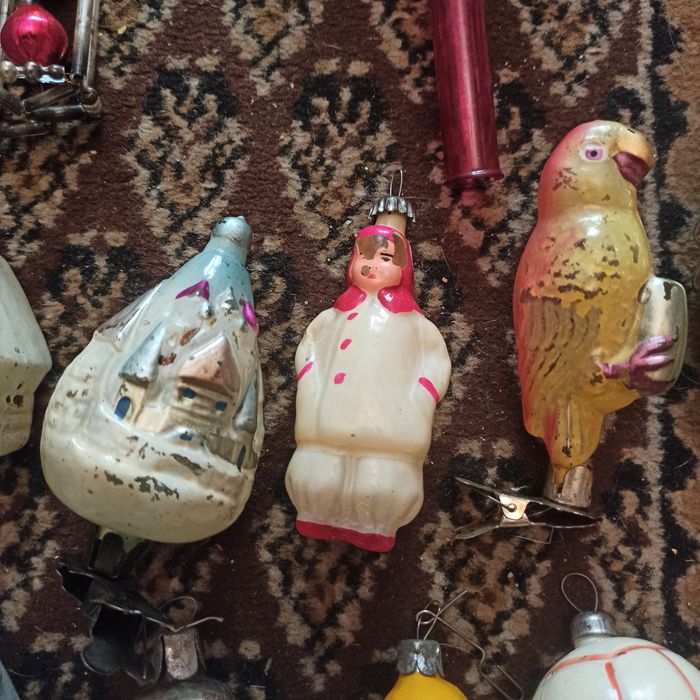 Ёлочные игрушки для ёлки стекло