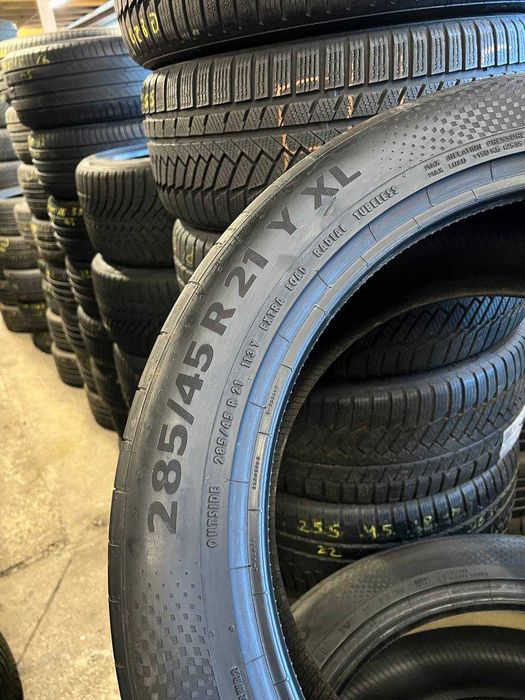 285/45 R21 CONTINENTAL SPORTCONTACT 6 (85-95% протект) Склад Б-У Шин!