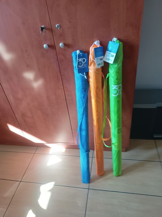 Parasolka plażowa UV różne kolory nowa