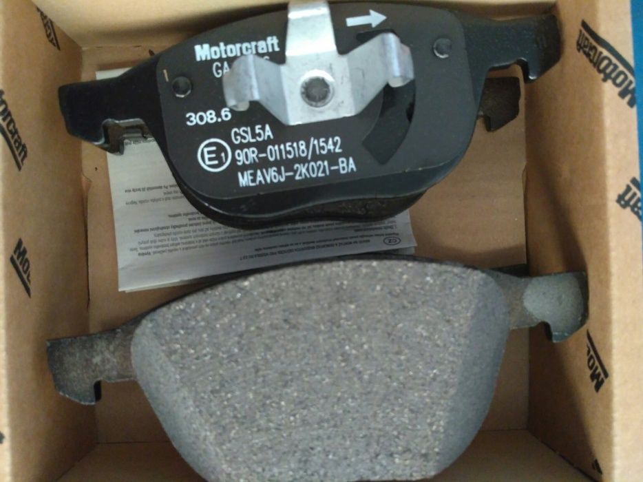 Колодки тормозные Ford Kuga/Focus/Mondeo/Fiesta/Fusion/Edge/Transit