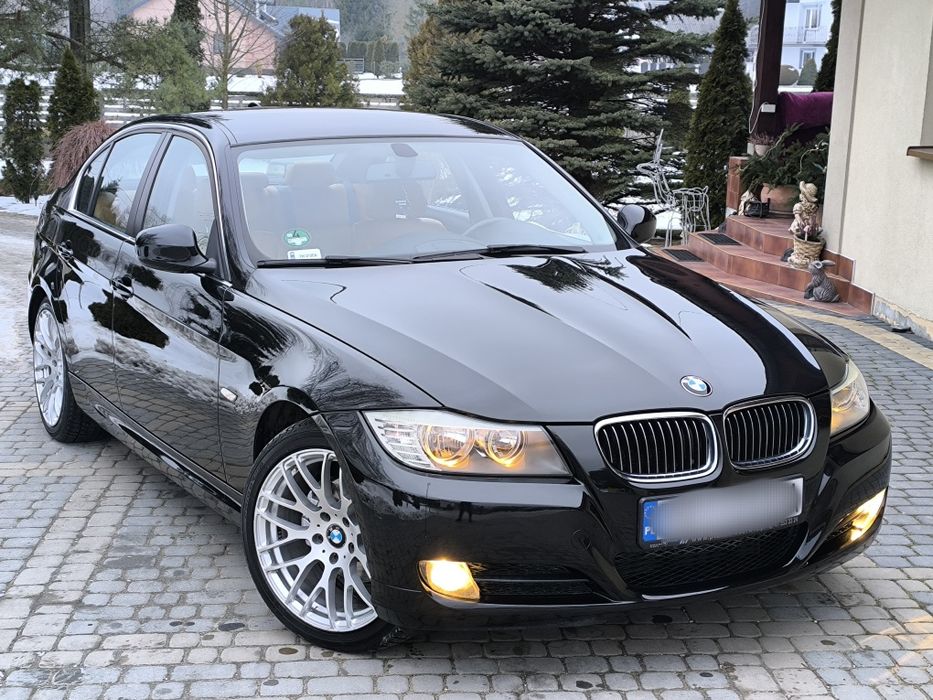 BMW E90 Seria 3 2.0D_2009_POLIFT_LED_Navi_Skóry_1 Właściciel_Piękna