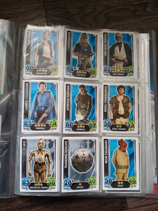 Karty Star Wars Force Attax Trading Card Game