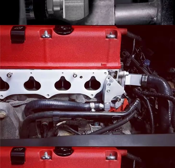 Adaptador de água coletor de admissão  k20 / k24