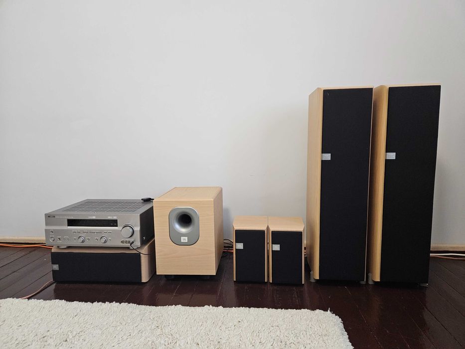 Пасивна акустика JBL Balboa повний комплект +підсилювач Yamaha RX-V559
