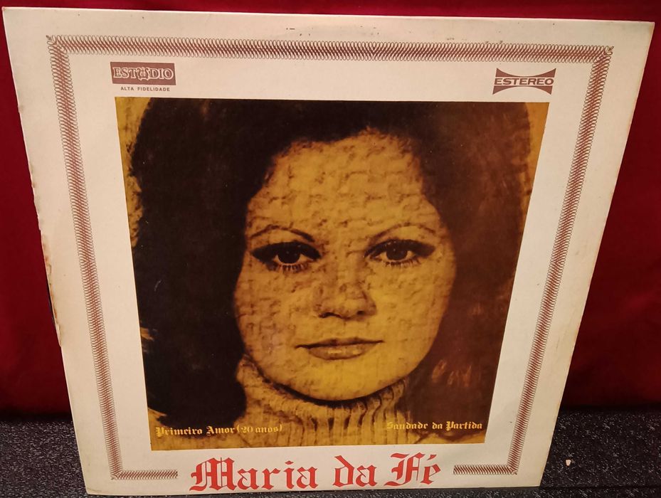 4 Vinis Fado - Maria da Fé (LPs e Singles