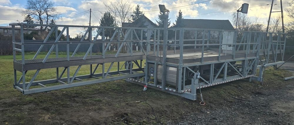 Podest wiszący , winda budowlana