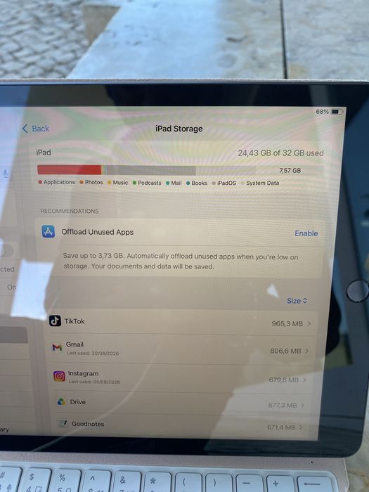 Ipad 7th generation with keyboard cover