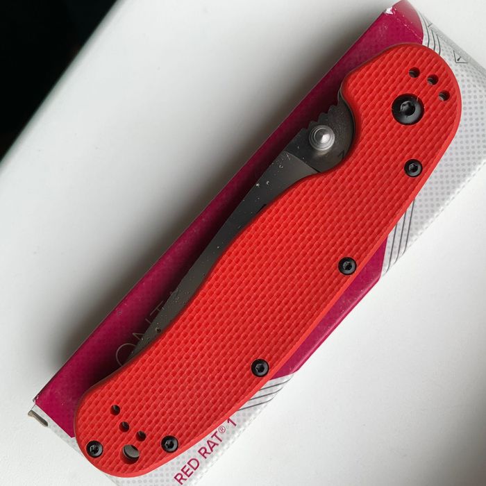 Ніж Ontario Rat 1 AUS-8 / S35VN новий на подарунок EDC Розпродаж!