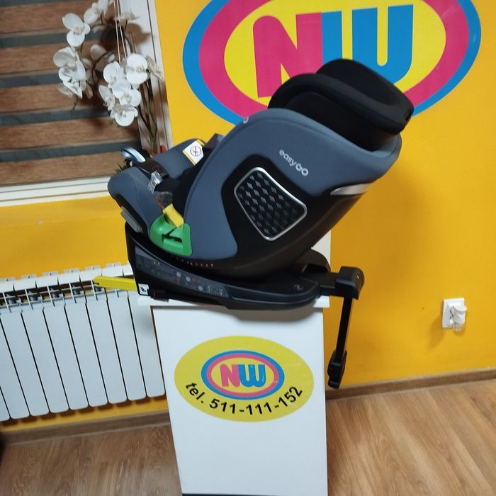 Nowy fotel samochodowy obrotowy isofix I-size Sklep NW