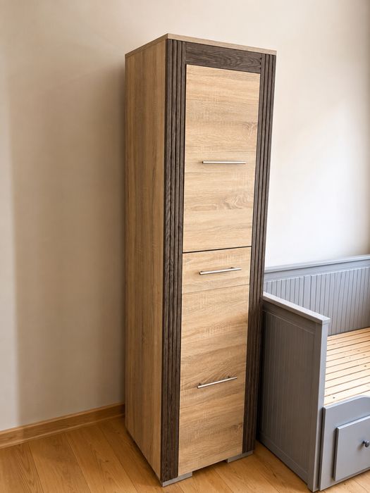Słupek / Szafa 198 cm – dąb sonoma – stan bardzo dobry